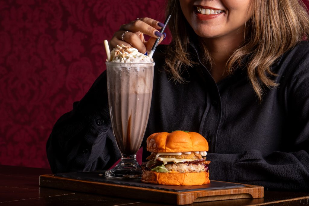 Pullman Hotel G Launches Spooktacular Pumpkin Burger and Boozy Milkshake